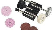 Set pietre de slefuire si taiere Mannesmann 92564, 9 piese