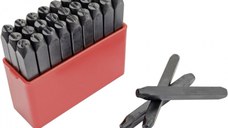 Set poansoane de marcat litere Mannesmann 243-B-3, 3 mm, 27 piese