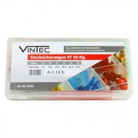 Set sigurante auto plate Vintec 74502, 93 piese - 1