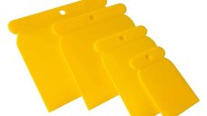 Set spatule pentru chit Mannesmann 616-P, 4 piese din PVC