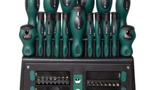 Set surubelnite si biti Troy 22350, 50 piese