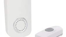 Sonerie wireless Perel EDP1, 150 m, 32 melodii, 1 receptor