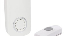 Sonerie wireless Perel EDP1, 150 m, 32 melodii, 1 receptor