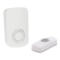 Sonerie wireless Perel EDP1, 150 m, 32 melodii, 1 receptor - 1