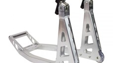 Stand motocicleta din aluminiu pentru roata din fata Dema 24195, 225 Kg