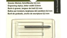 Stylus din carbid Proxxon 28765 pentru gravura in metal si plastic, O0.5 mm