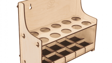 Suport pentru 10 cutite de cioplit in lemn BeaverCraft TH10