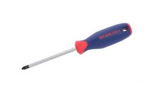 Surubelnita PZ0 Workpro W021257, 75 mm, cu maner ergonomic si varf magnetic