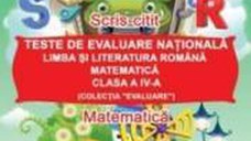 Evaluare Nationala Cls 4 Romana Matematica - Adina Grigore