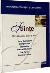 Manual stiinte Clasa 11 - Liliana Dumitrache George Erdeli Vasile Falie Rodica Mihalache Zoe Partin - 1