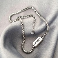 Bratara barbateasca Legamant - Lant & Bara personalizata - Otel Inoxidabil 316L - 1