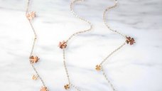 Bratara colectia Fairyland - Lucky clover - Argint 925 placat cu Aur Galben si Roz 18K