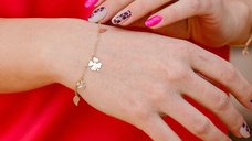 Bratara colectia Fairyland - Vibrant amulet - Argint 925 placat cu Aur Galben si Roz 18K