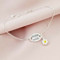 Bratara cu charm la alegere - Educatoare iubita - Pandantiv oval cu lantisor - Argint 925 - 1