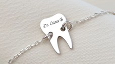 Bratara dinte cu lantisor - Argint 925