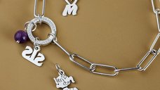 Bratara ELM-Bold BIG PAPERCLIP din Argint 925