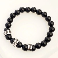 Bratara Onix- 3 Cilindri personalizați - Otel Inoxidabil 316L - 1