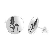 Cercei Craciun - Ajutorul Mosului - Argint 925 - 1