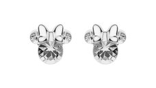 Cercei Disney Birthday Minnie Mouse luna Aprilie - Argint 925 si Cristal