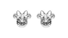 Cercei Disney Birthday Minnie Mouse luna Aprilie - Argint 925 si Cristal