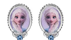 Cercei Disney Frozen Elsa - Argint 925 si Cristale Colorate
