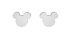 Cercei Disney Mickey Mouse simbol minimalist - Otel Medical Inoxidabil