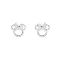 Cercei Disney Minnie Mouse simbol decupat - Otel Medical Inoxidabil - 1