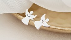 Cercei - Silueta ingeras - Argint 925