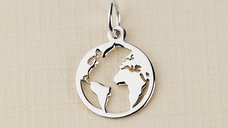 Charm ELM - Planeta din Argint 925