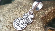 Charm personalizat Craciun - Glob - Argint 925