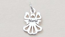 Charm Personalizat ELM - Ingeras din Argint 925