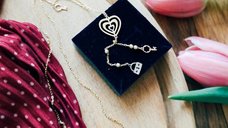 Colier colectia Fairyland - Eternal love - Argint 925 placat cu Aur Galben si Roz 18K