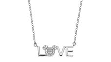 Colier Disney Love & Mickey Mouse - Argint 925 si Cubic Zirconia
