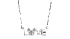 Colier Disney Love & Mickey Mouse - Argint 925 si Cubic Zirconia