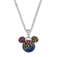Colier Disney Mickey Mouse - Argint 925 si Cubic Zirconia colorate - 1