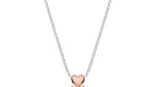 Colier Disney Minnie Mouse & Rose Hearts - Argint 925