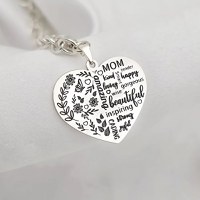 Colier Inima mea iubita – Combinație lant cu zale rotunde si perle - Argint 925 - 1