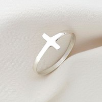 Inel Cruce - Bijuterie cu Har - Argint 925 - Marime fixa - 1