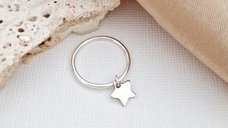 Inel Midi cu Charm - Shine bright - Argint 925