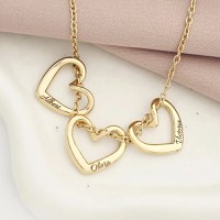 Lantisor Cuore - Inimi personalizate - Otel Inoxidabil 316L - 1