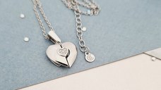 Lantisor nou - Medalion Love Wings - Argint 925