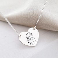 Lantisor personalizat - Iubire de mama - Argint 925 - 1