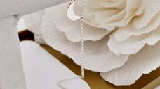 Lantisor personalizat - Luna si Stea - Model lariat Y - Argint 925