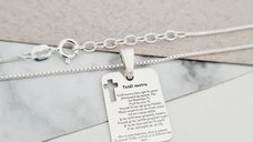 Lantisor Rugaciune - Tatal Nostru - Argint 925