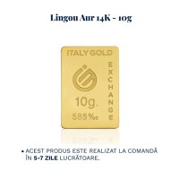 Lingou Aur 14K de 10g Personalizat - 1