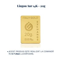 Lingou Aur 14K de 20g Personalizat - 1