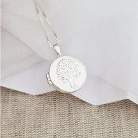 Medalion Copacul Vietii - Locket cu poze in interior - Argint 925 - 1