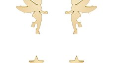 Set Cercei Disney Tinker Bell - Otel Medical Inoxidabil Auriu