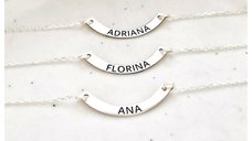 Set Lantisoare Personalizate Arcuirea Prieteniei - Argint 925 pentru Surori si Prietene