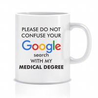 Cana personalizata - Don't confuse my medical degree - 1